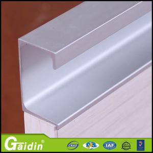 Wholesale Customized 6063 T5 aluminium extrusion profile for kitchen cabinet from china suppliers