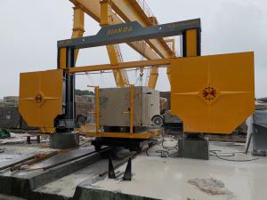 Wholesale Max Processing Size 3500*3500*2100mm Diamond Wire Saw Machine For Heavy-Duty Cutting from china suppliers