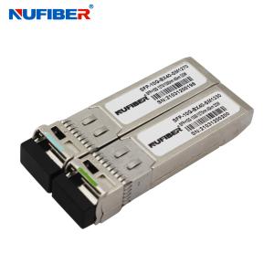 Wholesale 10G WDM SFP+ Module Transceiver 40km 1270/1330nm 10G SFP+ BIDI 40km compatible with Cisco from china suppliers