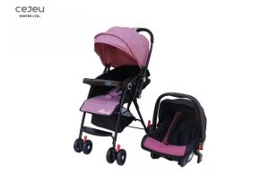 Wholesale PP Handle Umbrella Fold Pushchair With 5 Inch 6 Wheels 5 Point Harness from china suppliers
