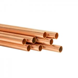 China Copper Tube Cheap 1inch Copper Nickel Pipes 20mm 25mm Copper Tubes 3/8 Brass Tube Pipe on sale