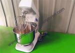 1200W Silver Electric Cake Mixer Three Range Rotation Speed Safe Operate