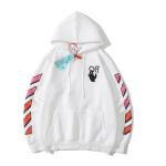 Print Plus Velvet Pullover Sweater Hoodies Regular Sleeve Anti Shrink