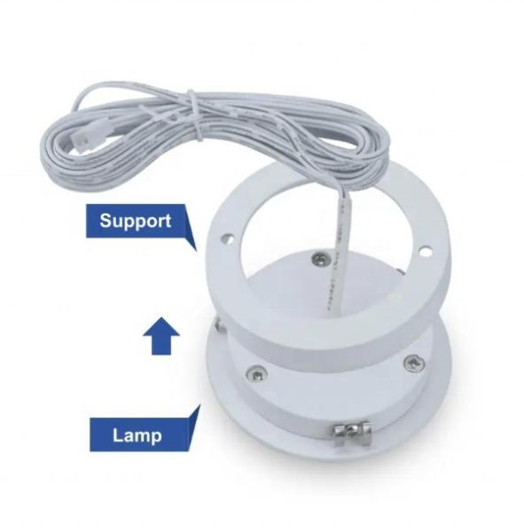Embedded Installation Bedroom Living Room Puck Light for Kitchen Under Cabinet
