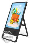 Mercedes Remote Control Digital Signage 43 Inch Black Color PC System With Floor