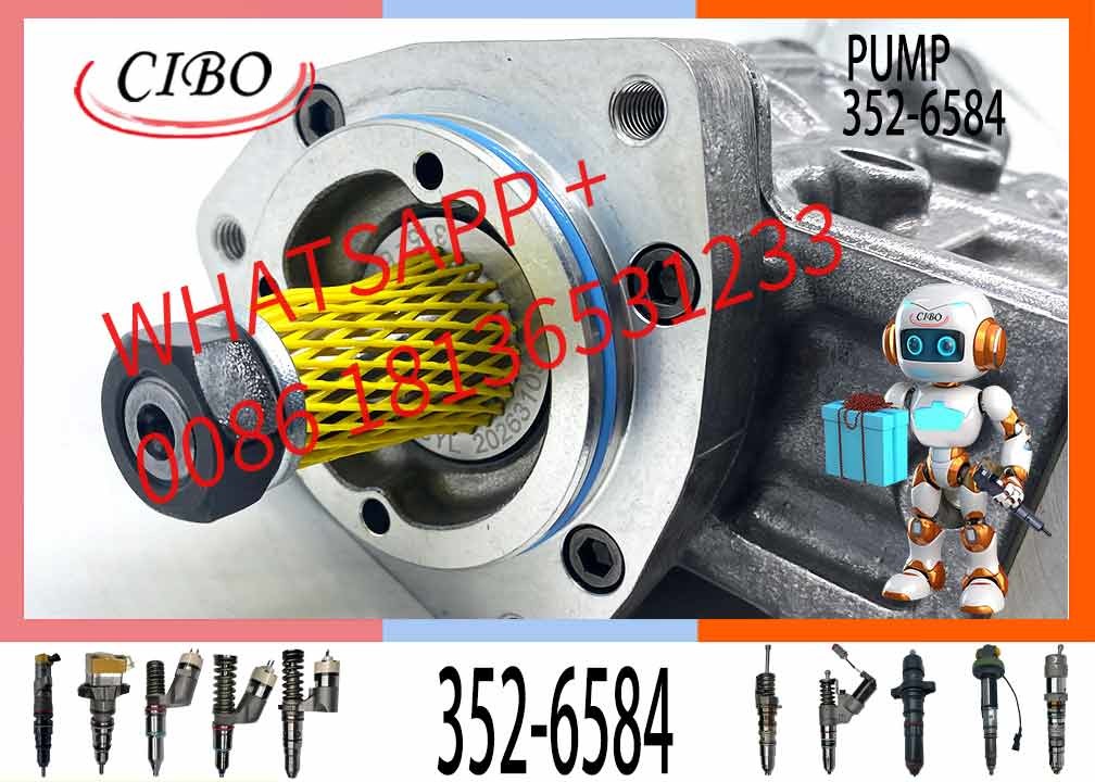 C4.4/C6.6 engine fuel injector pump 324-0532 352-6584 with genuine packing