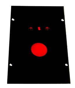 Wholesale USB IP65 waterproof 38mm chameleon backlit trackball pointing device from china suppliers