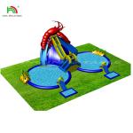 Custom Inflatable Aqua Park Commercial Inflatable Floating Water Park With Water