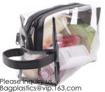 Eco Friendly Travel Beauty Classic Design Frosted Pvc Eva Packaging Bag With