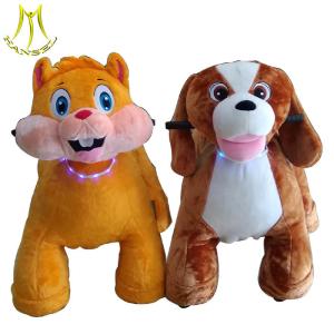 Wholesale Hansel battery powered mental frame walking animal ride on toy from china suppliers