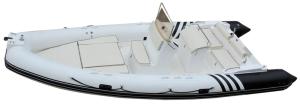 Wholesale Rigid Hull Inflatable Boats 22 Ft Toughness / Reliability With Fiberglass Step from china suppliers