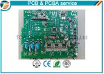 FR-4 PCB Assembly Services , Green PCB Board Multilayer Automatic Metering