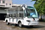 Multi Passenger Gelectric Shuttle Bus With 72V DC Motor Powered Easy Control