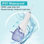 rechargeable portable oral irrigator cordless for travel CE FCC RoHS Approved