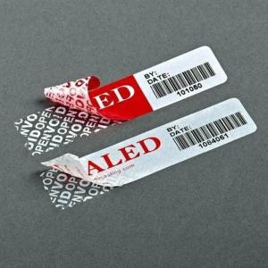 Wholesale Custom Tamper Evident Security Labels Hot Melt Honeycomb Destroy Adhesive from china suppliers