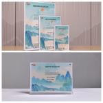 Strong Menu Table Clear Restaurant 5x7inch T Shape Magnetic Acrylic Sign Holder