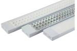 Milky Cover LED Linear Batten Light Samsung Chip, Uniform Illumination, Recessed