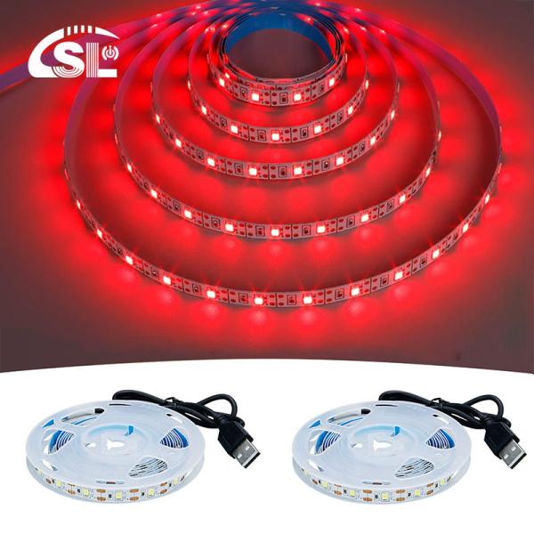 120leds 8mm Red One light one cut Electroplate flexible SMD2835 Led Strip Light