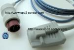 Kontron 7138,7840,7845 - spo2 sensor, Gray or bule cable, Round 6-pin
