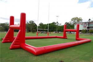 Wholesale Mobile Blow Up Rugby Field Inflatable Sports Games With Air Blower from china suppliers