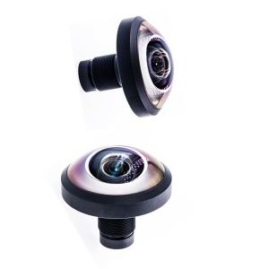Wholesale 256 Degree 1.1mm 16MP Panoramic M12 Cctv Fisheye Lens for IMX377 camera sensor from china suppliers