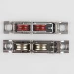 20mm x 15mm Heavy Duty PVC Sliding Window and Door Roller Wheel with Two Bearing