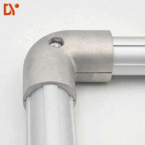 Wholesale 90 Degree Elbow Third Generation Aluminum Alloy Lean Pipe Joint Connector from china suppliers