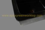 Strong alkali resistance epoxy undermount sink 1.0 meter for testing centre