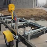 1100mm Portable Trade Second Hand Saw Mill for Timber Cutting in Uganda by