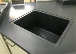 Laboratory Bench Drop In Sink 15mm Thickness Easy Installation With Glue