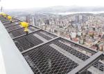 Suspended Anti-falling Architectural safety Netting with stainless steel cable
