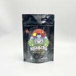 Custom Printing CBD Buds Aluminium Foil Stand Up Pouch 160mic 320mic