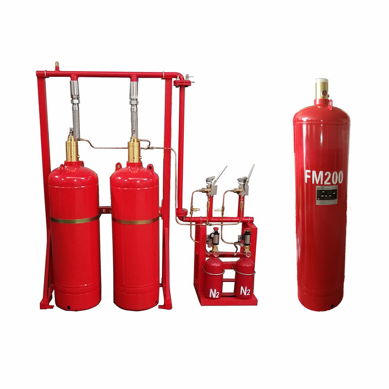 High-Performance HFC 227ea Fire Extinguishing System For Fire Control