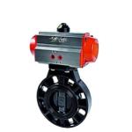 Wafer Type Modulated Control Electric PVC Butterfly Valve