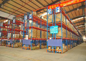 Wholesale Long Span Metal Heavy Duty Shelf Racks Industrial Height 5-15 Meter With Adjustable Feet from china suppliers