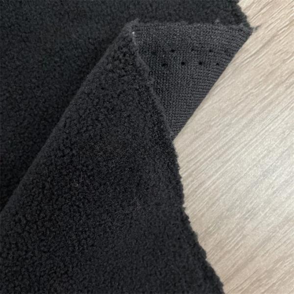 Customized Color Polar Fleece Polyester Fabric Laminated For Garments