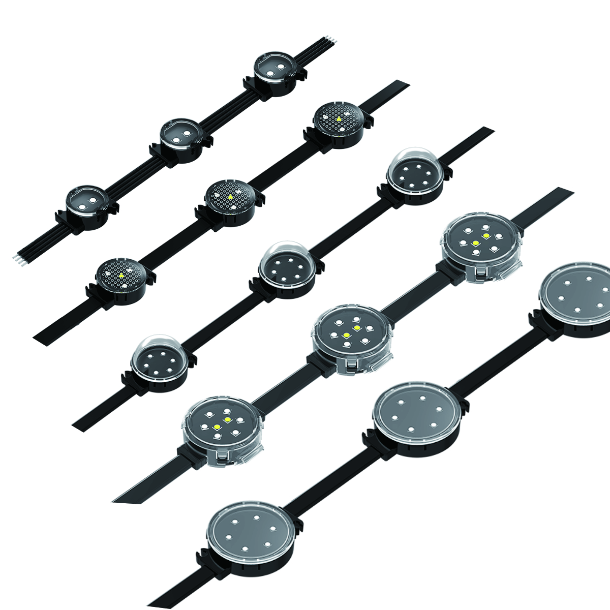 30 Models Custom Outdoor LED Point Source Landscape Light with RGB Color Temperature and CREE OSRAM EPISTAR Chip Material