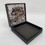 Custom Wholesale Special Decoration Book Styling Gold Foil Packaging Boxes For