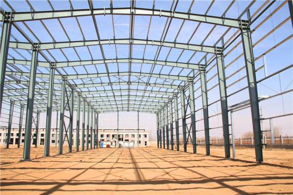 Multi Span Steel Structure Warehouse Buildings Light Metal Warehouse Constructio