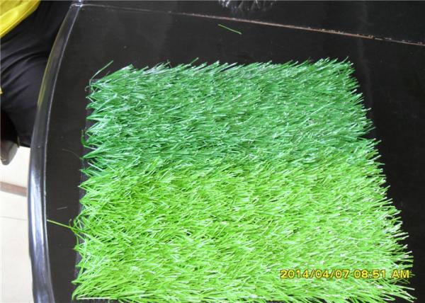 Quality Fire proof , Apple Green Cricket Artificial Turfgrass For Playgrounds , 25 mm for sale