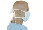 OEM / ODM Blue Face Mask Net Weight 25g PP Non Woven Fabric Material