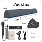 customization Outdoor Bluetooth Soundbar Speaker With FM Radio Frequency 87.5