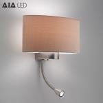 Adjustable headboard wall light & Interior led reading wall lamp bed reading