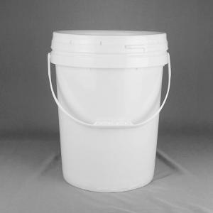 China 18L 20L Food Safe Five Gallon Buckets Leak Proof  For Car Washing on sale