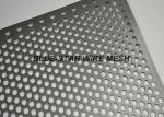 Fencing / Gate Aluminium Perforated Metal Sheet / Coil With 45 60 90 Degree