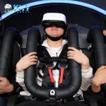 Indoor Playground 9D VR Simulator 3 Seats Immersive Experience Gaming Set