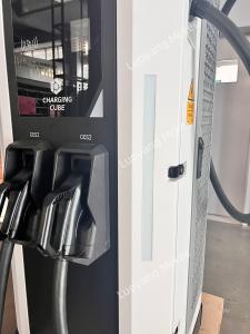 Wholesale New 60KW to 240KW EV DC Fast Charging Station Floor Standing 7 Inch Screen DC Electric Vehicle Charger Charging Pile IP54 from china suppliers