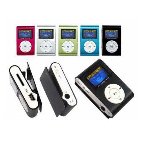 Rechargeable Mini Clip LCD Mp3 Player with Microsd Card Slot BT-P002