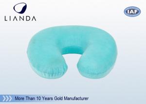 Wholesale U Shaped Travel Neck Pillow Built-in Elastic Strap Makes REACH RoHs from china suppliers