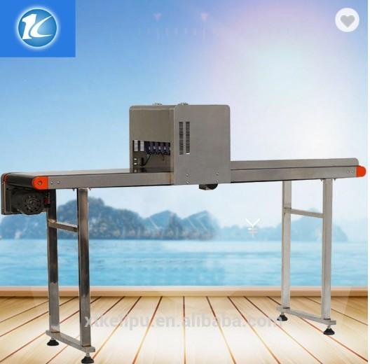 Two Meter Long Conveyor Egg Printing Machine / Egg Stamping Equipment